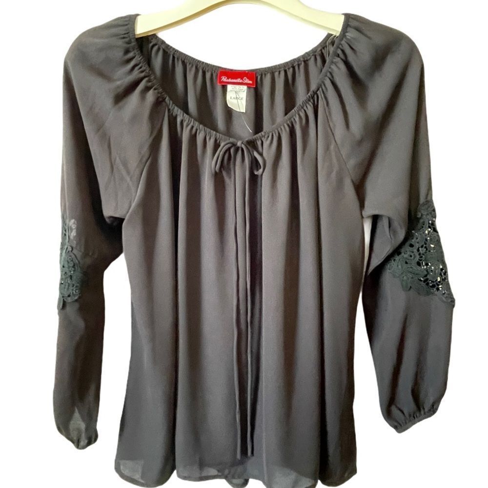 Panhandle Slim Blouse Black